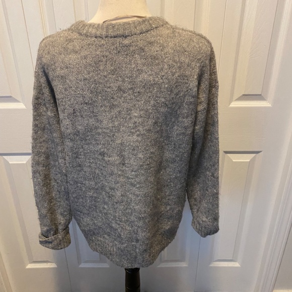 Brave Soul oversized size S alpaca Mix sweater - Picture 6 of 10